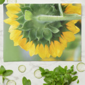 Zonnebloemen keukenhanddoek (Gevouwen)