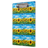 Zonnebloemen Klembord (Links)