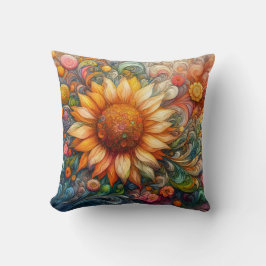 Zonnebloemen Kussen