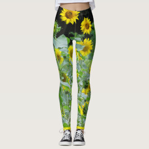 Zonnebloemen Leggings