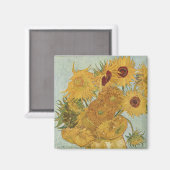 Zonnebloemen Magneet (Voorkant / Achterkant)