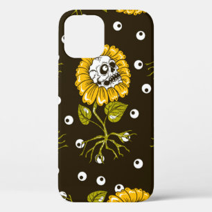 zonnebloemen naadloos iPhone 12 hoesje