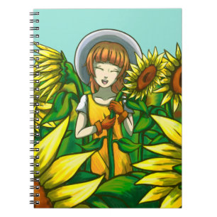 Zonnebloemen Notitieboek