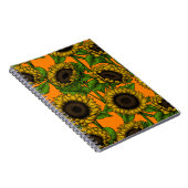 Zonnebloemen Notitieboek (Rechterzijde)