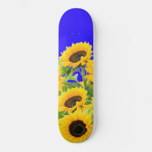 Zonnebloemen - Oekraïne - Vlaggenvrijheid Oekraï Skateboard