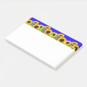 Zonnebloemen - Oekraïne - Vlaggenvrijheid Oekraïne Post-it® Notes (Schuin)