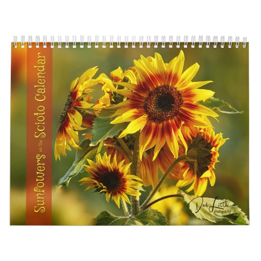Zonnebloemen op de Scioto Kalender (Hoes)