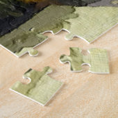 Zonnebloemen Oude meesters geschilderd Legpuzzel (Zijkant)