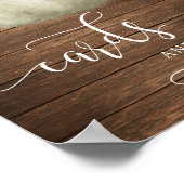 Zonnebloemen Pompoenen en Kaarten voor de Gifts Si Poster (Hoek)