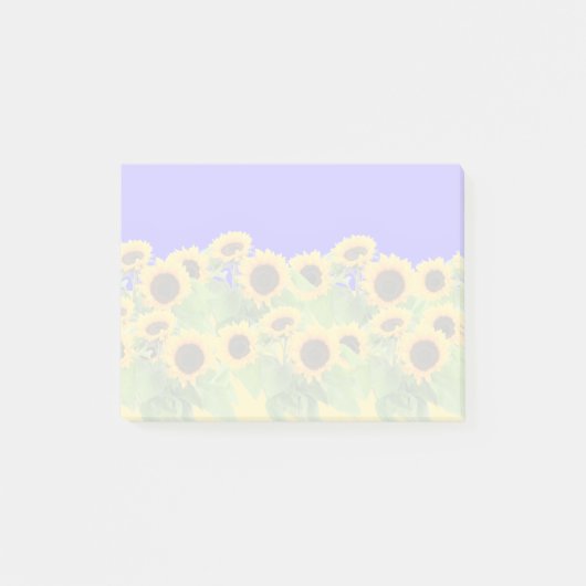 Zonnebloemen Post-it® Notities Notes (Voorkant)