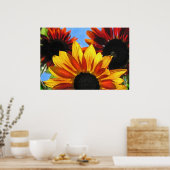 Zonnebloemen Poster (Keuken)