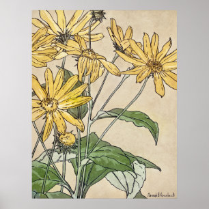 Zonnebloemen Poster