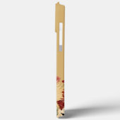 Zonnebloemen Pumpkins Burgundy Herfst Floral Name Case-Mate iPhone Case (Achterkant / Links)