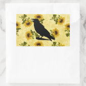 Zonnebloemen Rechthoekige Sticker (Tas)