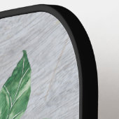 Zonnebloemen - Rustisch Monogram Pickleball Paddle (Links Detail)