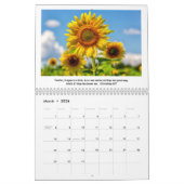 Zonnebloemen & Schriftkalender Kalender (Mar 2026)