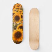 Zonnebloemen Skateboard (Voorkant)