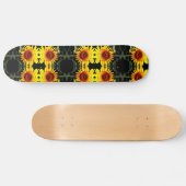 Zonnebloemen Skateboard (Horizontaal)
