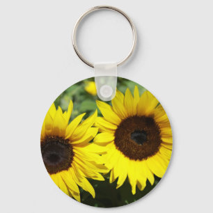 Zonnebloemen Sleutelhanger