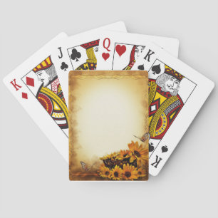 Zonnebloemen Speelkaarten