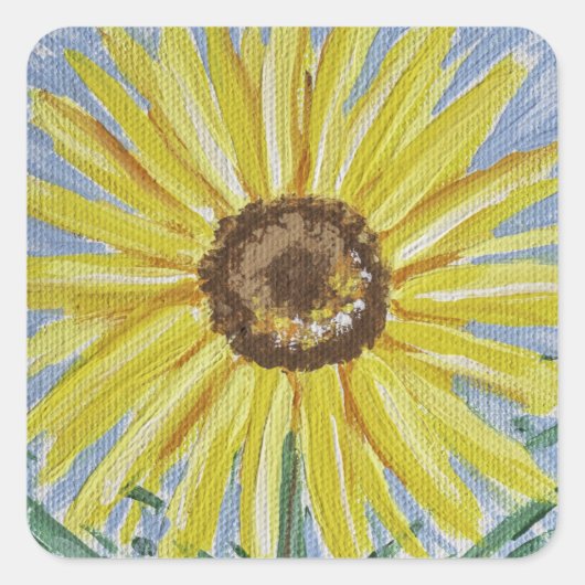 Zonnebloemen Stickers (Voorkant)