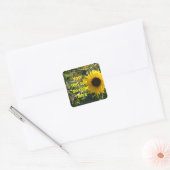 Zonnebloemen Stickers (Envelop)
