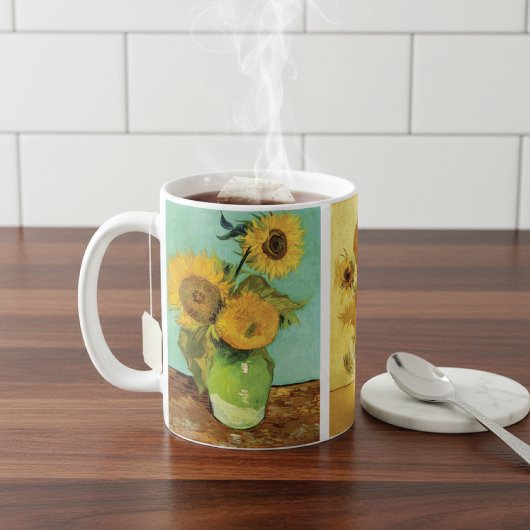Zonnebloemen Stilleven Vincent van Gogh Koffiemok