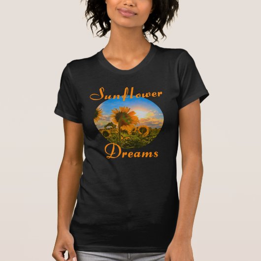Zonnebloemen T-shirt (Voorkant)