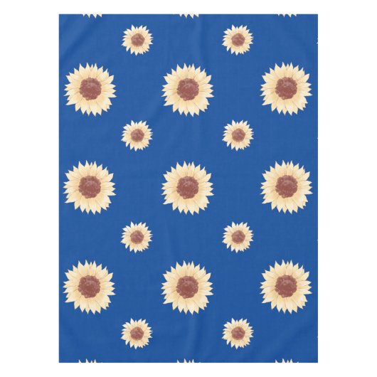 Zonnebloemen Tafelkleed (Voorkant)
