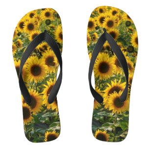 Zonnebloemen Teenslippers