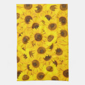 Zonnebloemen Theedoek (Verticaal)