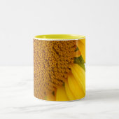 Zonnebloemen Tweekleurige Koffiemok (Center)