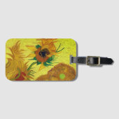 Zonnebloemen (Van Gogh) Bagagelabel (Voorkant (horizontaal))