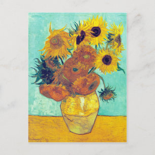 Zonnebloemen, Van Gogh Briefkaart