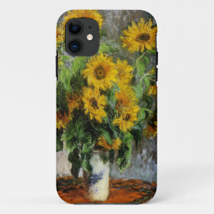 Zonnebloemen van Monet iPhone 11 Hoesje