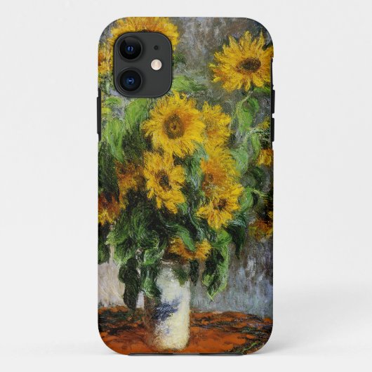 Zonnebloemen van Monet Case-Mate iPhone Case (Achterkant)
