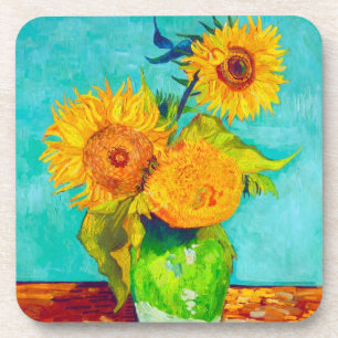 Zonnebloemen van Van Gogh Bier Onderzetter