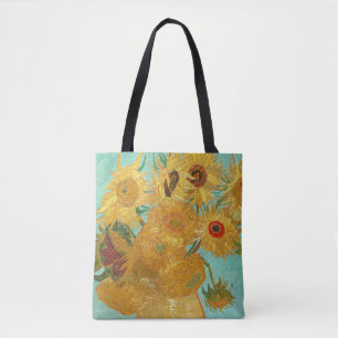 Zonnebloemen van Van Gogh Draagtas