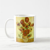Zonnebloemen van Van Gogh Koffiemok (Links)