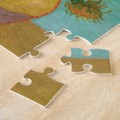 Zonnebloemen van Van Gogh Legpuzzel (Zijkant)