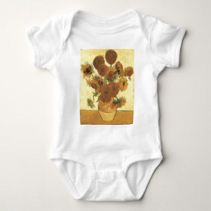 Zonnebloemen van Van Gogh Romper