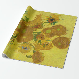 Zonnebloemen van Vincent van Gogh Cadeaupapier