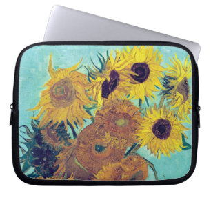 Zonnebloemen van Vincent Van Gogh Laptop Sleeve