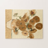 zonnebloemen van Vincent van Gogh Legpuzzel (Horizontaal)