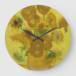 Zonnebloemen - Vincent van Gogh Grote Klok
