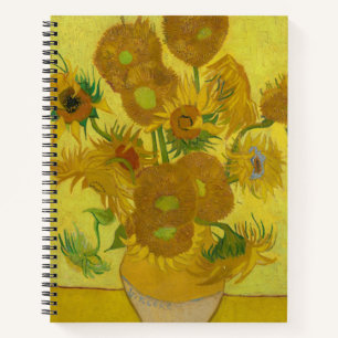 Zonnebloemen - Vincent van Gogh Notitieboek
