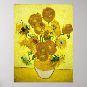 Zonnebloemen Vincent van Gogh Poster