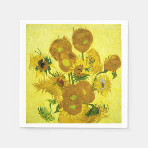 Zonnebloemen Vincent van Gogh Servet