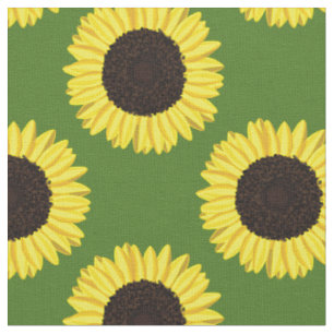 Zonnebloemen Vloerbloemen Kinder Baby Stof