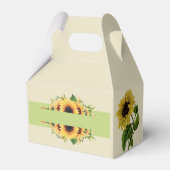 Zonnebloemen voor eender welke gelegenheid bedankdoosjes (Achterkant)